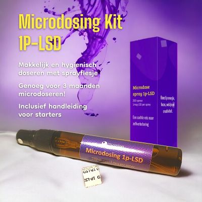 Microdosing Kit 1P-LSD spray 10ml – Normaal 200mcg