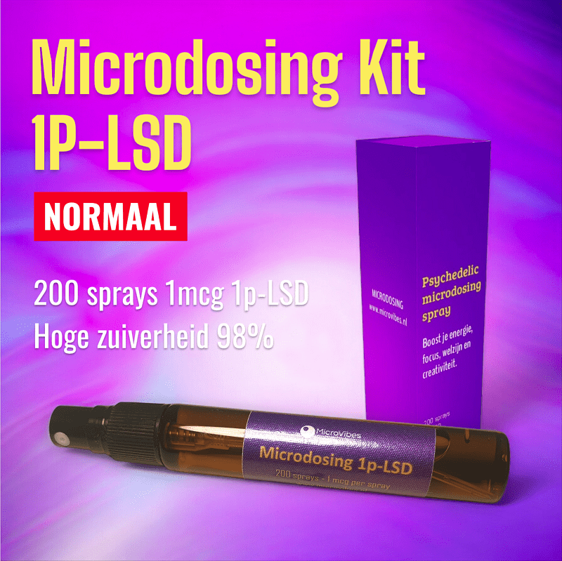 microdosing kit LSD 1P-LSD normaal
