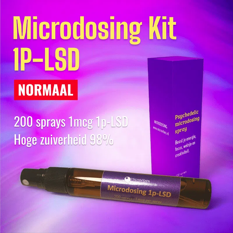 microdosing kit LSD 1P-LSD normaal