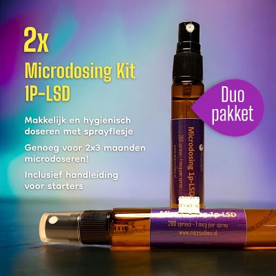 2x Microdosing Kit 1P-LSD spray – Normaal 200mcg