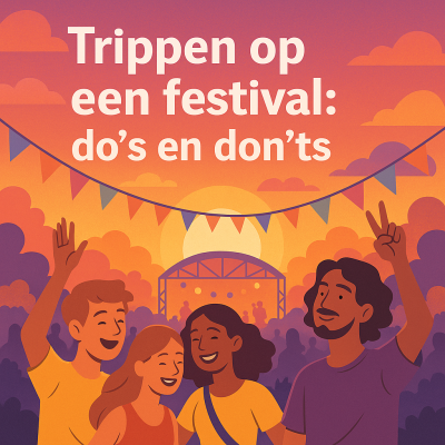 trippen op festival do's en dont's
