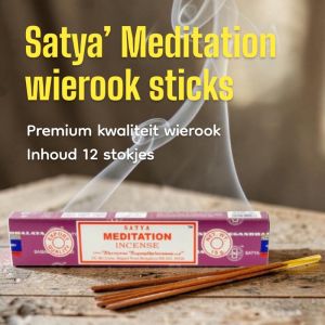 Satya’ Meditation’ wierook | 12 stokjes